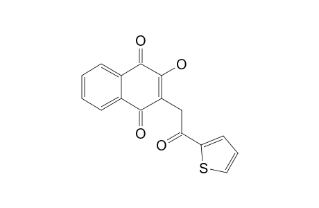 2-Hydroxy-3-(2-thenoylmethyl)-1,4-naphthoquinone