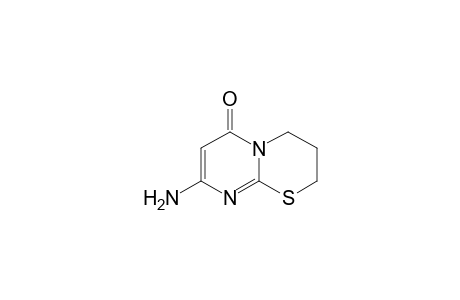 2H-Pyrimido[2,1-b][1,3]thiazin-6-one, 8-amino-3,4-dihydro-