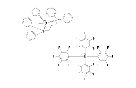 [(DPPP)PT(ME)(THF)]-[B(C6F5)4]