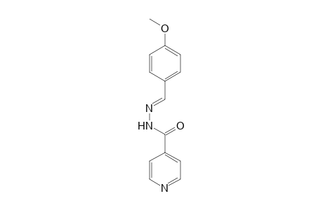 isonicotinic acid, (p-methoxybenzylidene)hydrazide