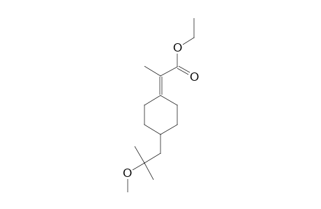 ETHYL-2-[4-(2-METHOXY-2-METHYLPROPYL)-CYCLOHEXYLIDENE]-PROPANOATE