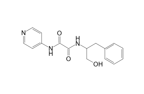 ethanediamide, N~1~-[(1S)-2-hydroxy-1-(phenylmethyl)ethyl]-N~2~-(4-pyridinyl)-