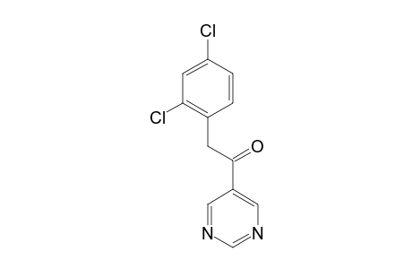 2-(2,4-dichlorophenyl)-1-pyrimidin-5-ylethanone