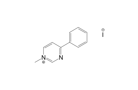 1-methyl-4-phenylpyrimidinium iodide