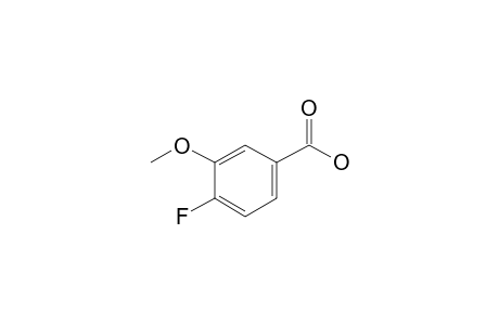 Benzoic acid, 4-fluoro-3-methoxy-