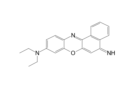 N,N-Diethyl-5-imino-5H-benzo[a]phenoxazin-9-amine