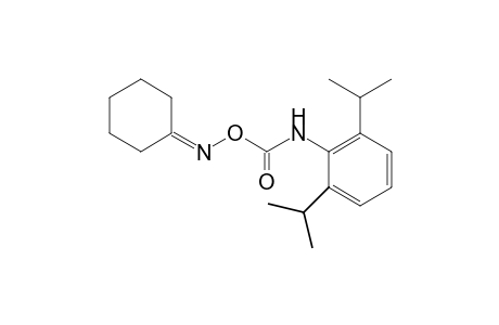 cyclohexanone, O-[(2,6-diisopropylphenyl)carbamoyl]oxime