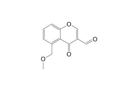 5-Methoxymethyl-4-oxo-4H-1-benzopyran-3-carboxaldehyde