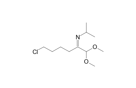 N-(6-Chloro-1,1-dimethoxy-2-hexylidene)isopropylamine