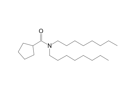 Cyclopentanecarboxamide, N,N-dioctyl-