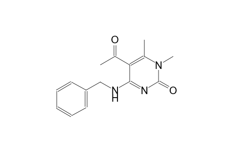 5-acetyl-4-(benzylamino)-1,6-dimethyl-2(1H)-pyrimidinone