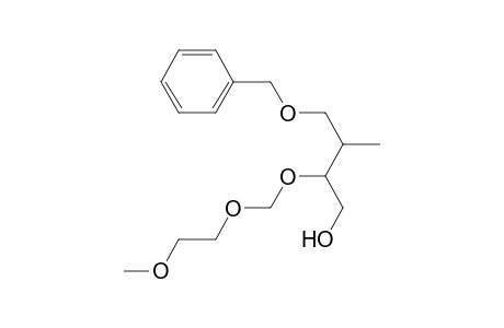 (2s,3s)-4-benzyloxy-2-methoxyethoxymethoxy-3-methylbutanol