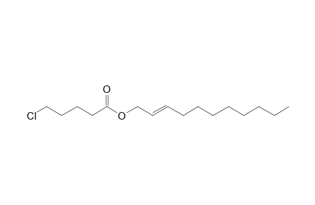 5-Chlorovaleric acid, undec-2-enyl ester