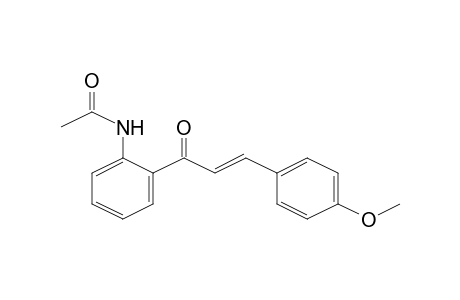 1-Propen-3-one, 3-(o-acetylaminophenyl)-1-(p-methoxyphenyl)-