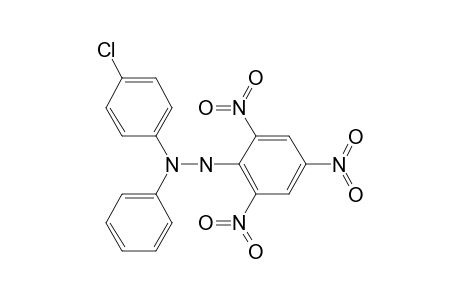 N-(4-Chlorophenyl)-N-phenyl-N'-(2,4,6-trinitrophenyl)-hydrazine