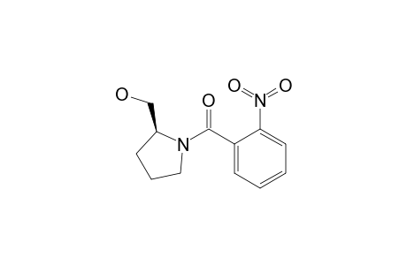 (2S)-N-(2-Nitrobenzoyl)pyrrolidinemethanol