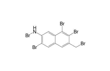 2,5,6-Tribromo-3-bromoamino-7-bromomethylnaphthalene