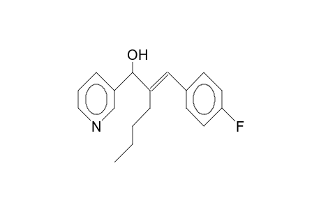 2-(4-Fluoro-benzylidene)-1-(3-pyridyl)-1-hexanol