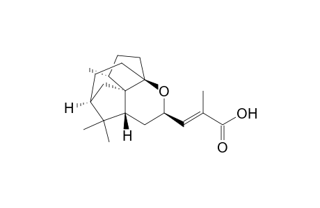 1H-3a,8-Ethanodicyclopenta[b,c]pyran, 2-propenoic acid deriv.