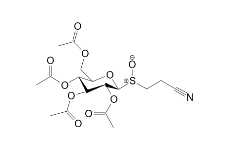 [R-(S)]-3-[(2,3,4,6-TETRA-O-ACETYL-BETA-D-GLUCOPYRANOSYL)-SULFINYL]-PROPANE-NITRILE