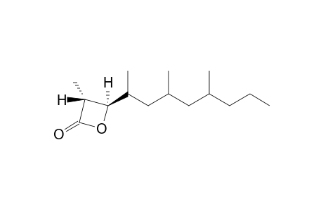 (3R,4R)-3-methyl-4-(1,3,5-trimethyloctyl)oxetan-2-one