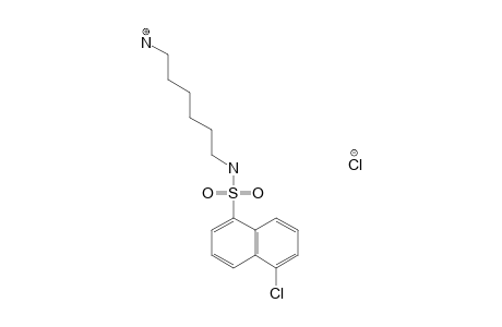 N-(6-aminohexyl)-5-chloro-1-naphthalenesulfonamide, monohydrochloride