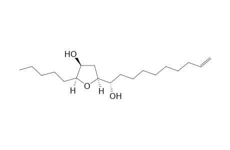(2S,3S,5S)-2-amyl-5-[(1S)-1-hydroxydec-9-enyl]tetrahydrofuran-3-ol