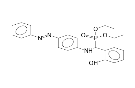 DIETHYL-[ALPHA-(4-BENZENEAZOANILINO)-N-2-HYDROXYBENZYL]-PHOSPHONATE