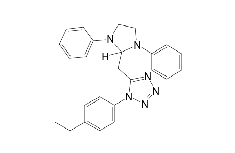 5-[(1,3-diphenyl-2-imidazolidinyl)methyl]-1-(p-ethylphenyl)-1H-tetrazole