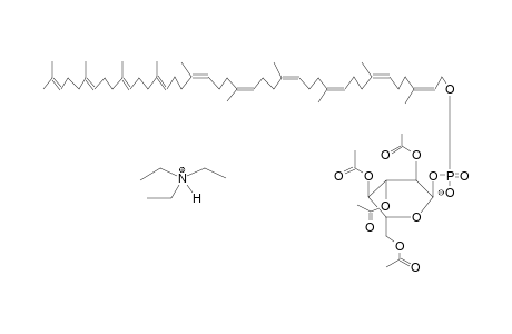 2,3,4,6-TETRA-O-ACETYL-ALPHA-D-GLUCOPYRANOSYLMORAPRENYLPHOSPHATE,TRIETHYLAMMONIUM SALT