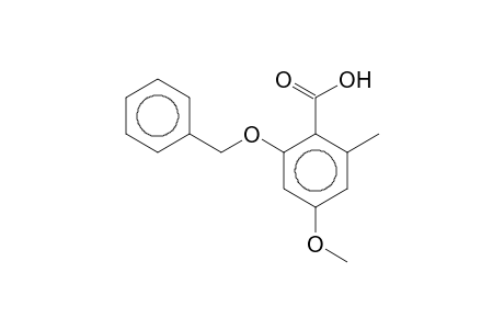 2-Benzyloxy-4-methoxy-6-methylbenzoic acid