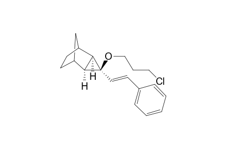 (2R,3S,4S)-3-(3-Chloro-propoxy)-3-((E)-styryl)-tricyclo[3.2.1.0*2,4*]octane