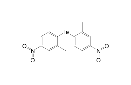 bis( 2-Methyl-4-nitrophenyl) telluride