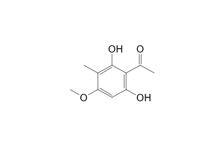 1-(2,6-dihydroxy-4-methoxy-3-methyl-phenyl)ethanone
