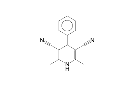 1,4-dihydro-2,6-dimethyl-4-phenyl-3,5-pyridinedicarbonitrile