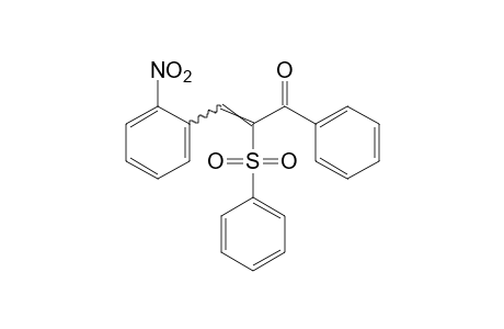 2-nitro-alpha-(phenylsulfonyl)chalcone