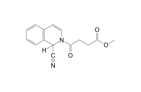 1-cyano-gamma-oxo-2(1H)-isoquinolinebutyric acid, methyl ester