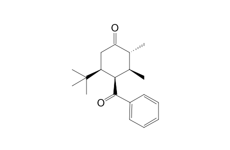 r-2,t-3-Dimethyl-t-4-benzoyl-t-5-t-butylcyclohexanone