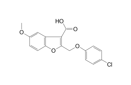 2-(4-Chlorophenoxymethyl)-5-methoxy-1-benzofuran-3-carboxylic acid