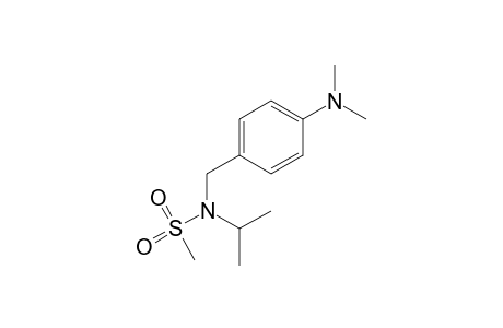 N-[p-(dimethylamino)benzyl]-N-isopropylmethanesulfonamide