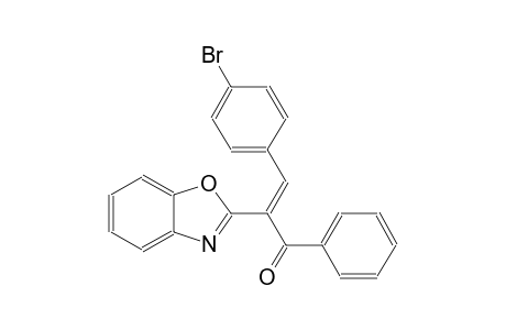 (2E)-2-(1,3-benzoxazol-2-yl)-3-(4-bromophenyl)-1-phenyl-2-propen-1-one