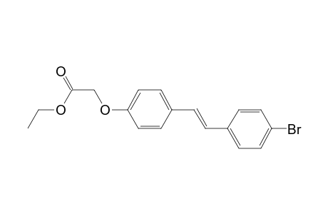 E-4-Bromo-4'-ethoxycarbonylmethoxy-stilbene