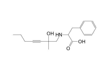 phenylalanine, N-(2-hydroxy-2-methyl-3-heptynyl)-