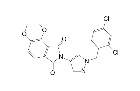 2-[1-(2,4-dichlorobenzyl)-1H-pyrazol-4-yl]-4,5-dimethoxy-1H-isoindole-1,3(2H)-dione