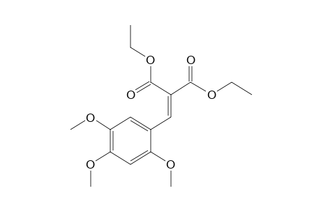 (2,4,5-trimethoxybenzylidene)malonic acid, diethyl ester