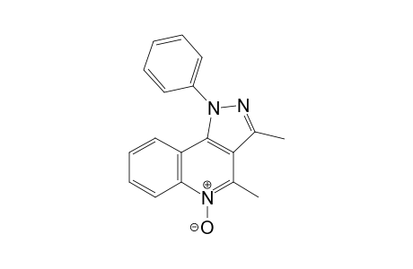3,4-Dimethyl-5-oxidanidyl-1-phenyl-pyrazolo[4,3-c]quinolin-5-ium