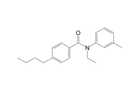 Benzamide, N-ethyl-N-(3-methylphenyl)-4-butyl-