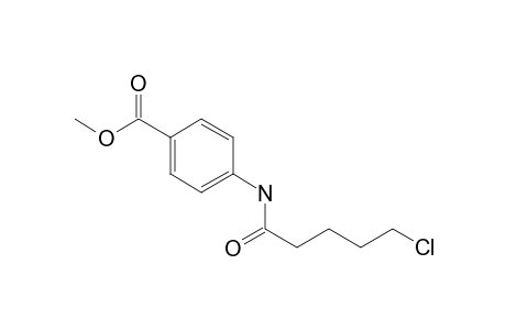 1-N-[4-(Methoxycarbonylphenyl)amino]-5-chloropentanone