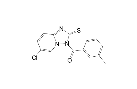 (6-Chloro-2-thioxo-2H-[1,2,4]triazolo[1,5-a]pyridin-3-yl)-m-tolyl-methanone