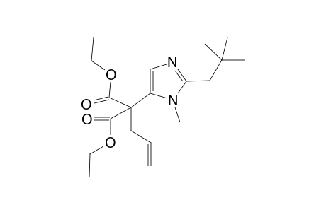 5-{[1'-(1",1"-Diethoxycarbonyl)-3'-butenyl]-2-(2',2'-dimethylpropyl}-1-methyl-1H-imidazole